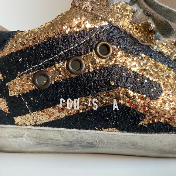 Golden Goose Glitter Superstar Sneakers - Picture 8 of 16